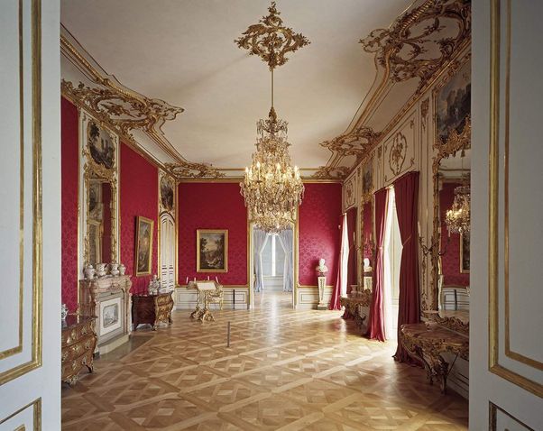 Residenzschloss Ludwigsburg, Blick ins Assembléezimmer