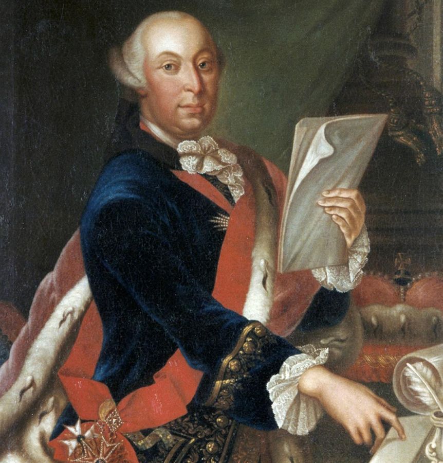 Image: Landesmedienzentrum Baden-Württemberg, Dieter Jäger Portrait of Duke Carl Eugen von Württemberg, circa 1760
